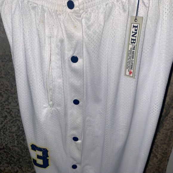 PNB Nation Vintage Shooters Snap Tear Off Pants Sz M(32) - Picture 15 of 16